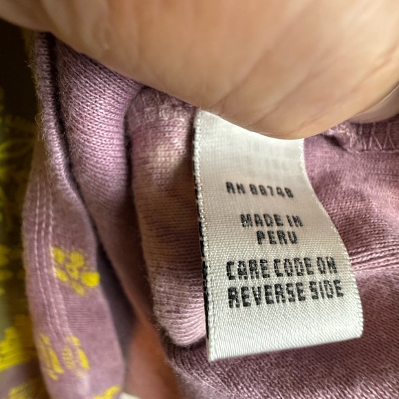 The Territory Ahead Y2K Ombre Long Sleeve Top Vintage - Picture 4 of 6